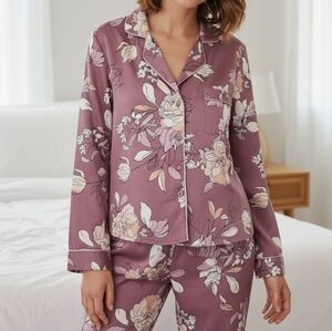 Floral sleepwear top